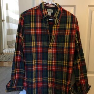 L.L. Bean Men’s Scotch Flannel Shirt